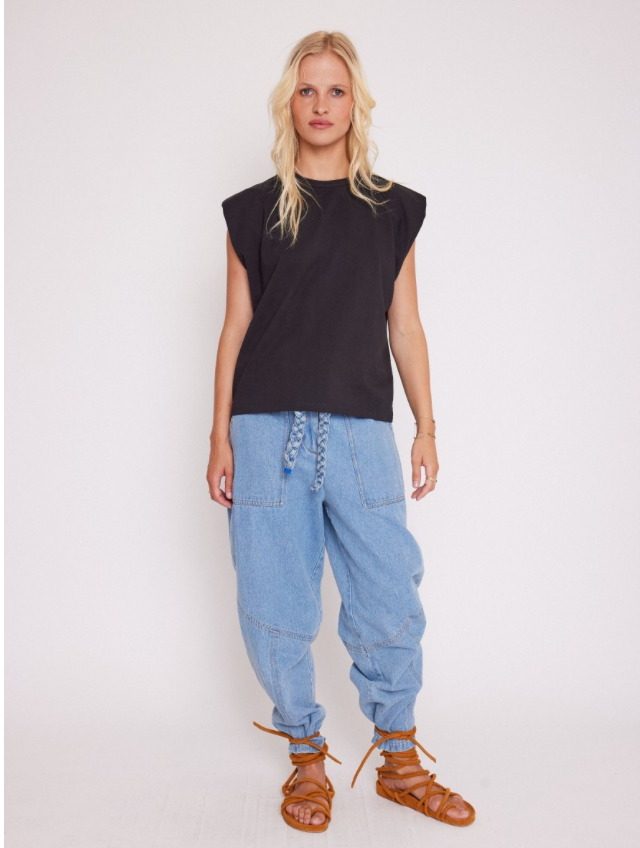 T-shirt aigle broderie Bérénice