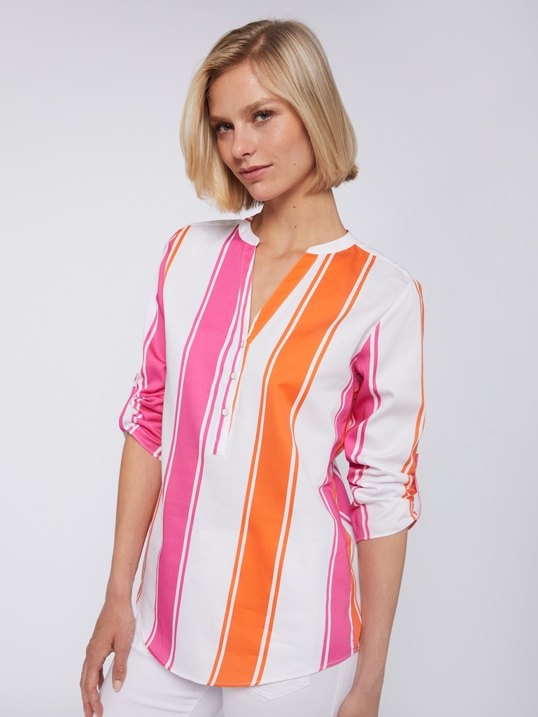 Blouse VILAGALLO Pink Orange