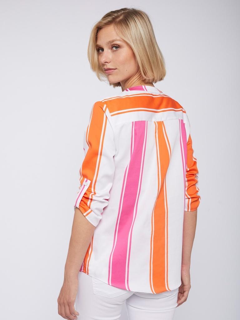 Blouse VILAGALLO Pink Orange