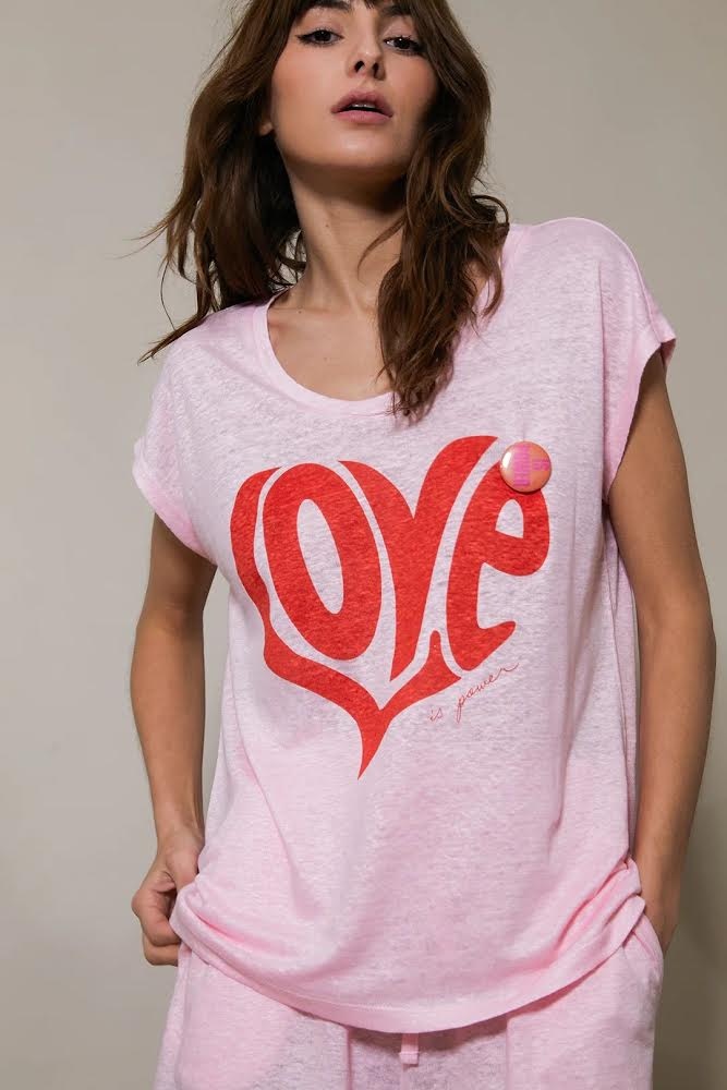 T-shirt Anna Pink ONE TEE