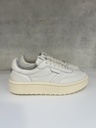 Basket NPPN Leather Ecru Femme