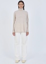 Pull Col roulé Beige Margareth Notshy