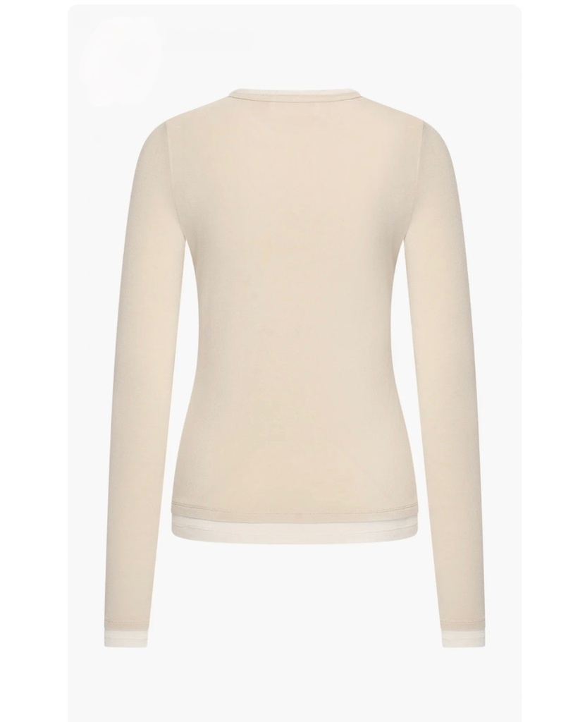 Blouse Jo-Anne Beige Aimée The Label 