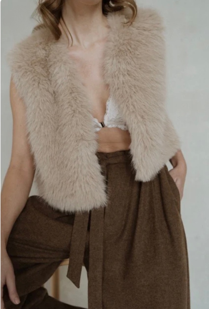 Gilet Isla Champagne Aimée the Label