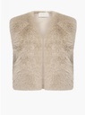 Gilet Isla Champagne Aimée the Label