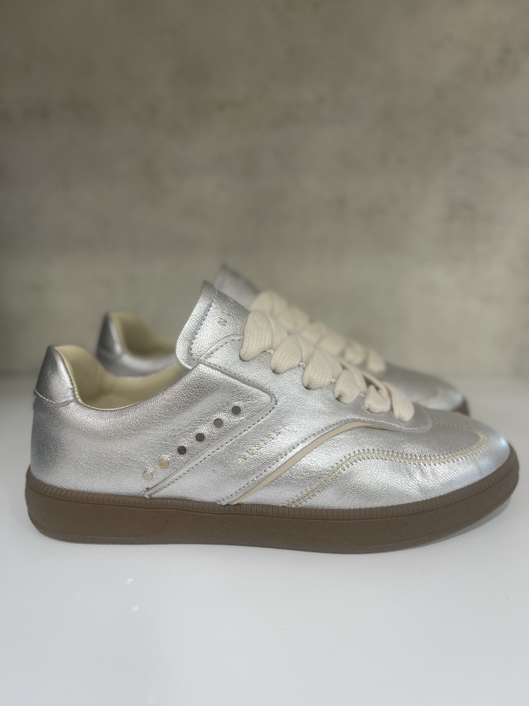 Basket Ray Owen Silver Métallic Nubbik 