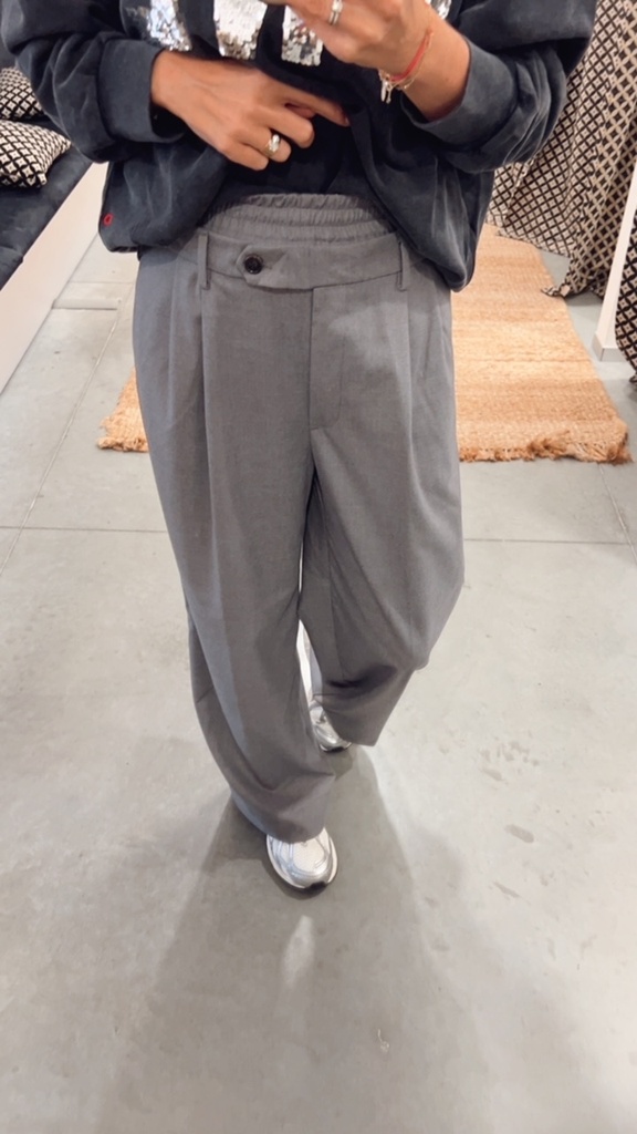Pantalon gris White Sand 