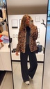 Veste Passy Print Leopard Flotte
