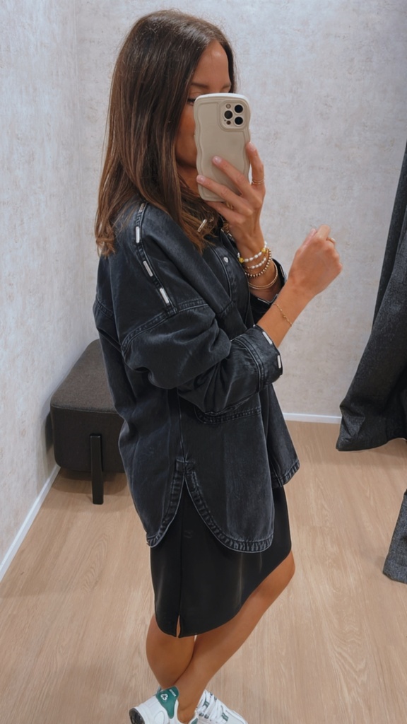 Veste en Jeans gris BSB 