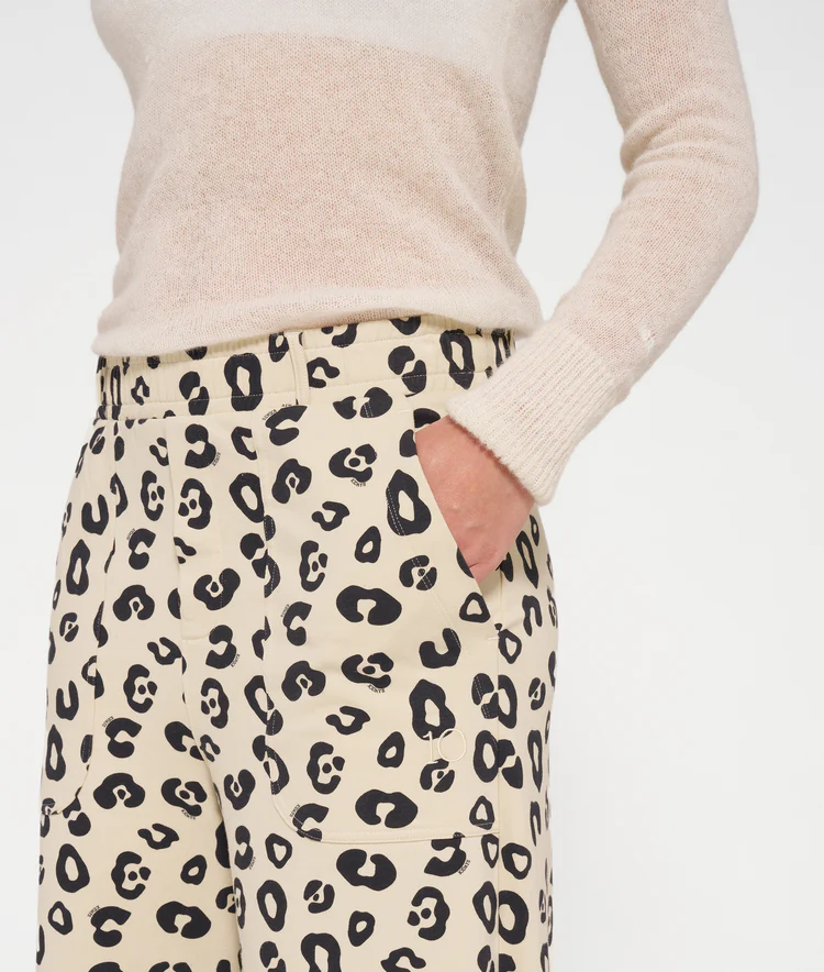 Wide jogger leopard 10 Days 