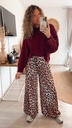 Pull Irène bordeaux