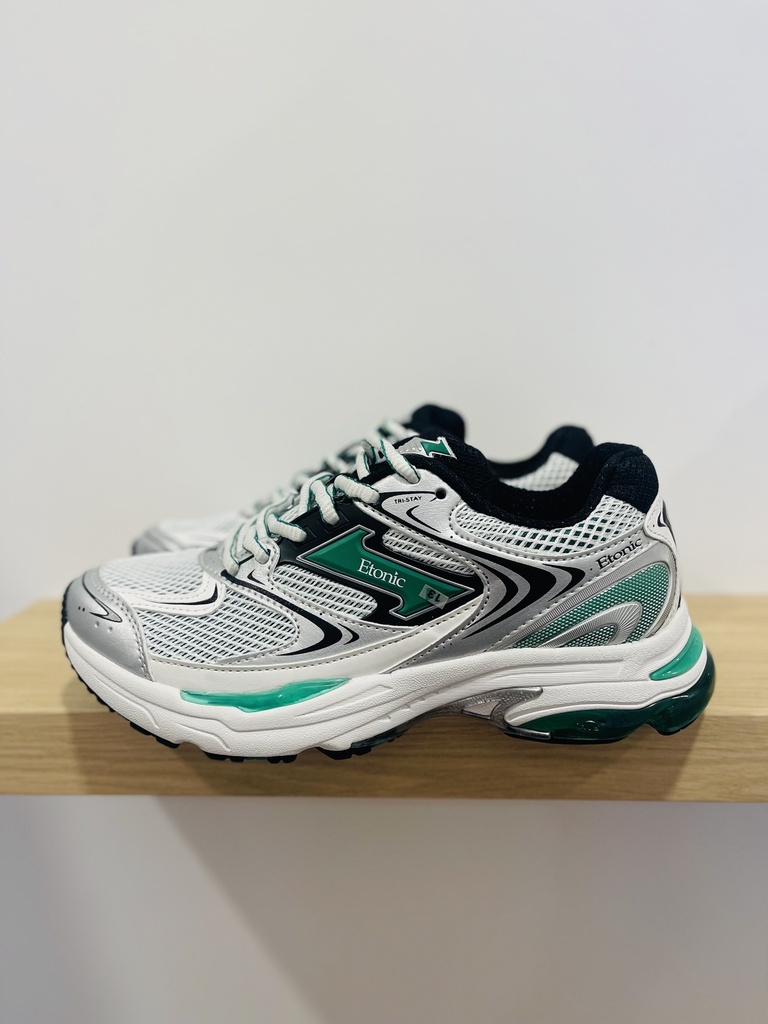 Basket Etonic White-Celtic Green