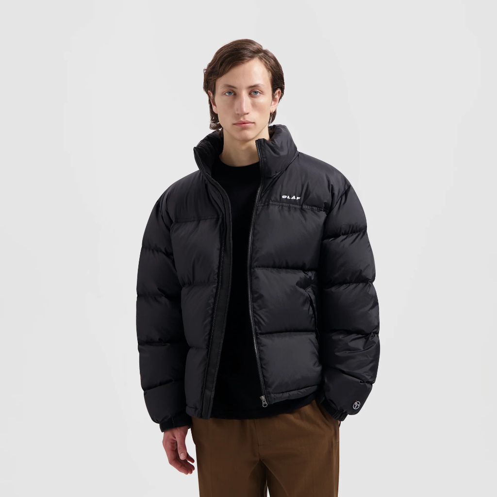 Puffer Jacket noir Olaf 