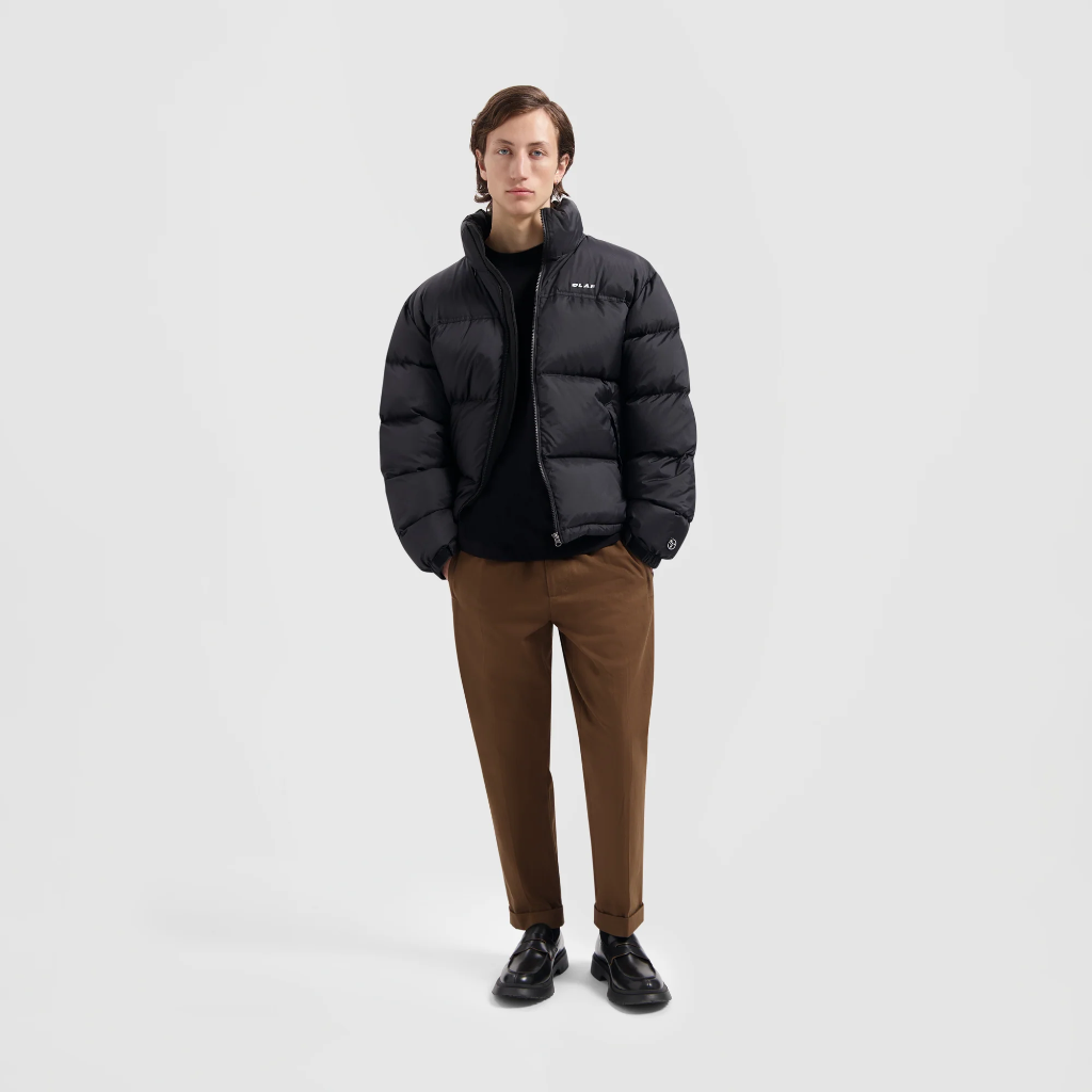 Puffer Jacket noir Olaf 