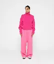 Pull col roulé tricot doux