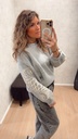 Sweat Brode gris 