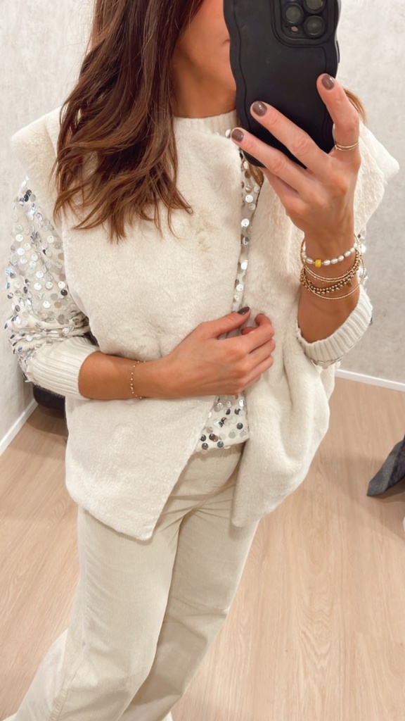 Veste KIKA écrue