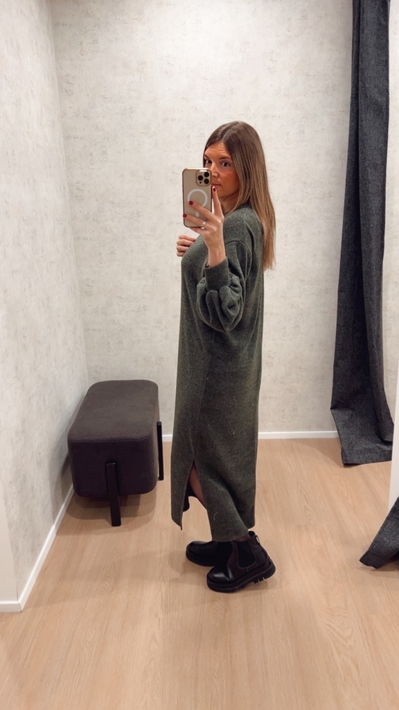 Robe Ava kaki