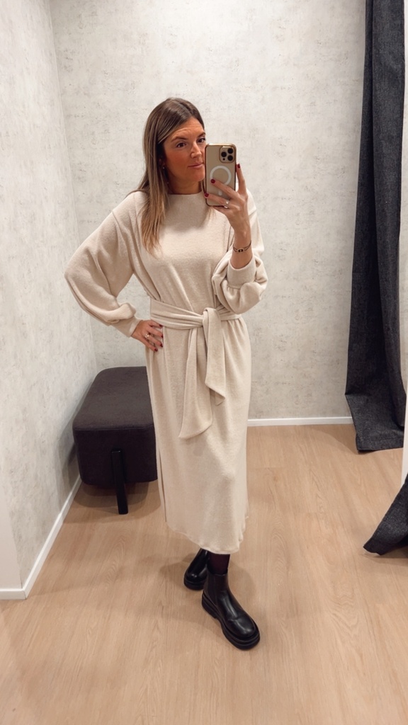 Robe Ava Beige 