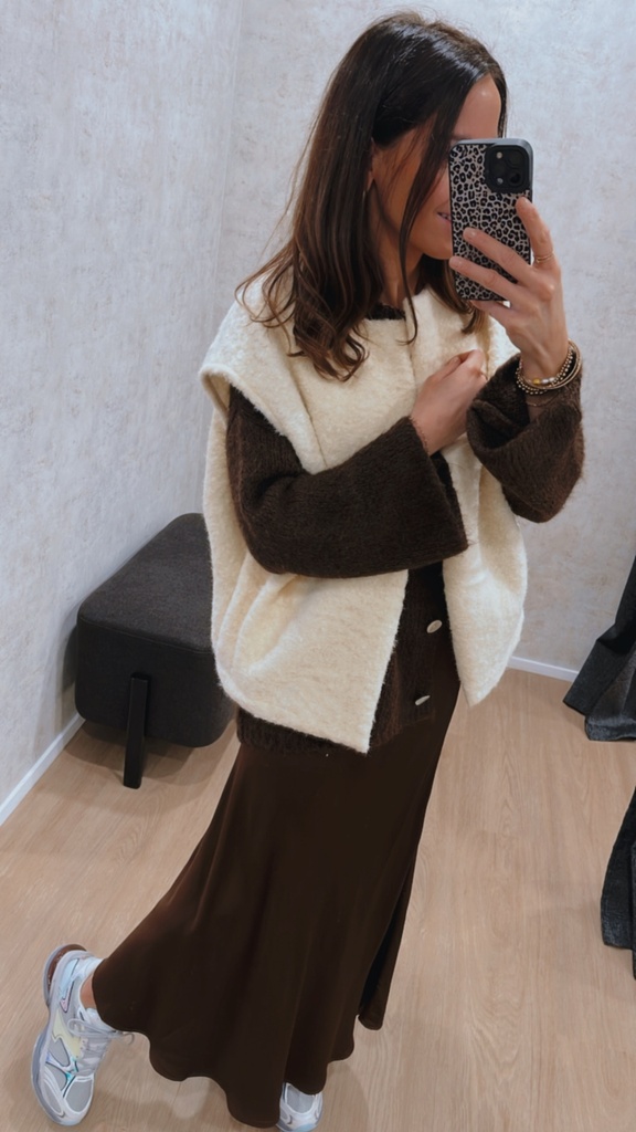 Gilet JOYA écru