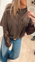 T-shirt LOPI chocolat