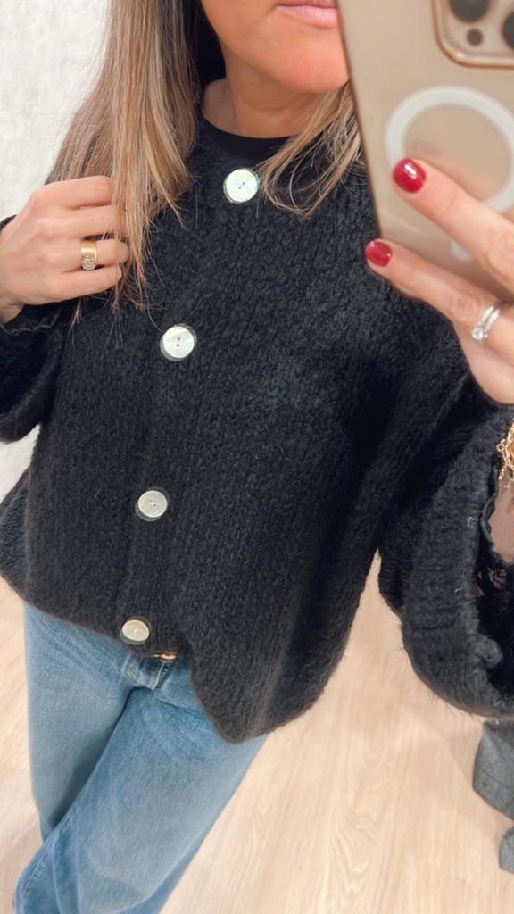 Gilet MOMA noir