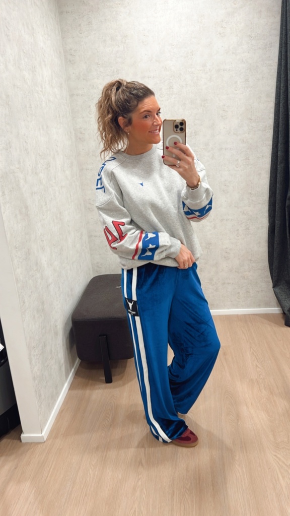 VELVET SPORTY PANTS Alix