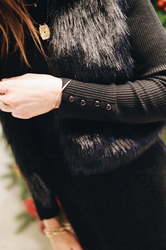 Gilet Isla Black Aimée The Label 