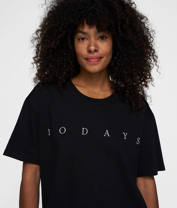  Sleeve tee logo 10 Days