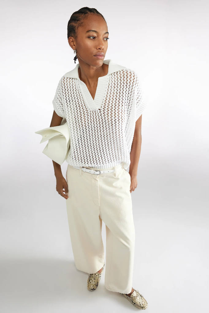 Pull blanc Liviana Conti 