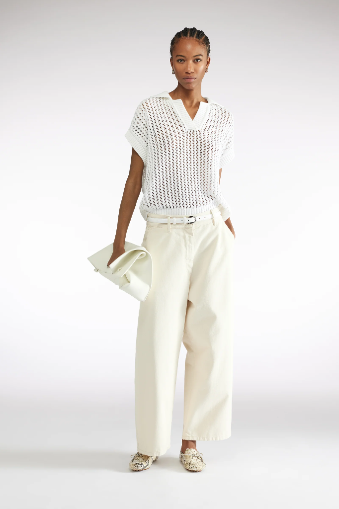 Pull blanc Liviana Conti 