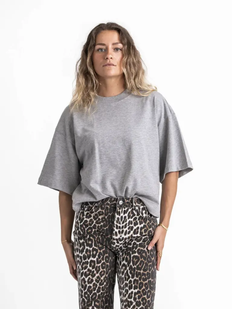 Boxy T-Shirt Tiara gris Les Soeurs