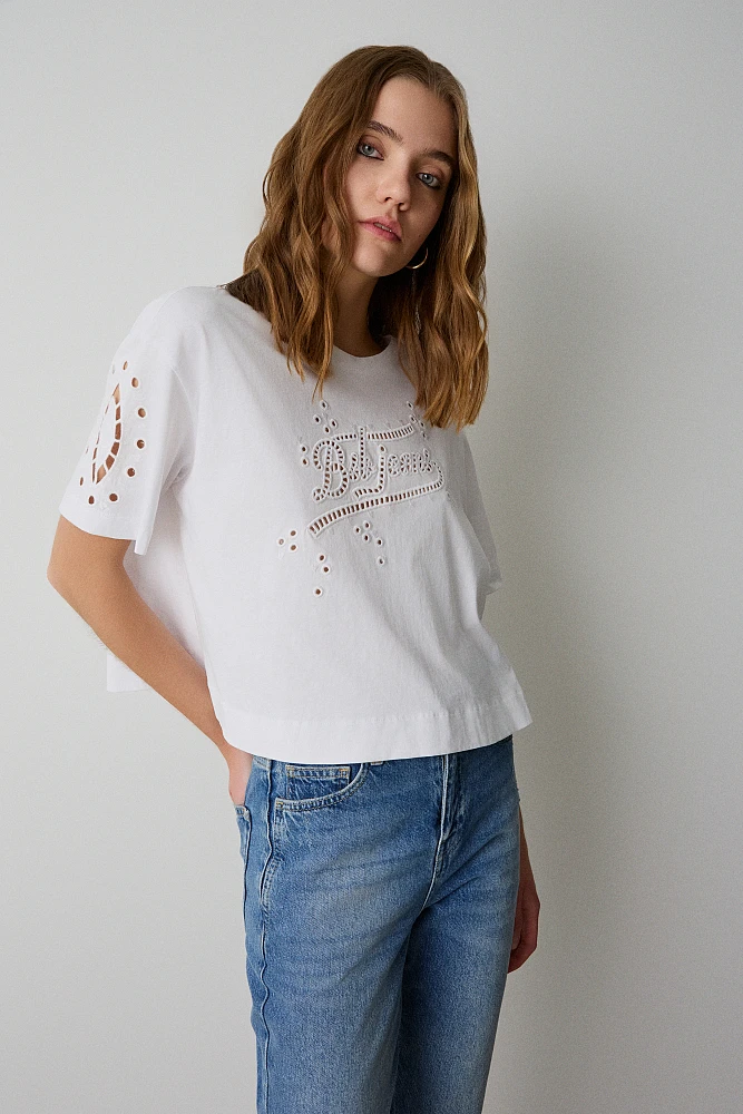 T-shirt with broderie BSB