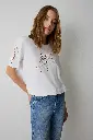 T-shirt with broderie BSB