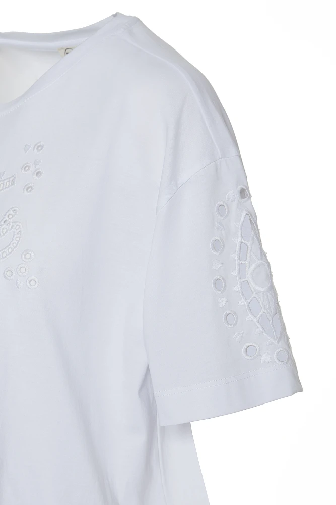 T-shirt with broderie BSB