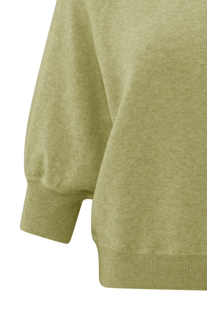 Pull col rond olive YAYA