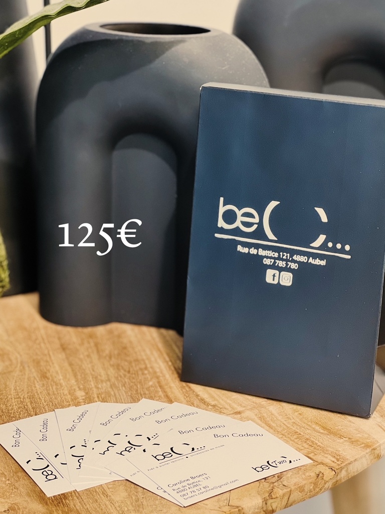 Carte cadeau 125€