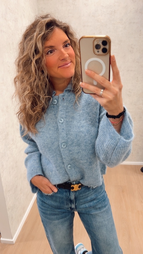 Larya-M Cardigan Blue MbyM 