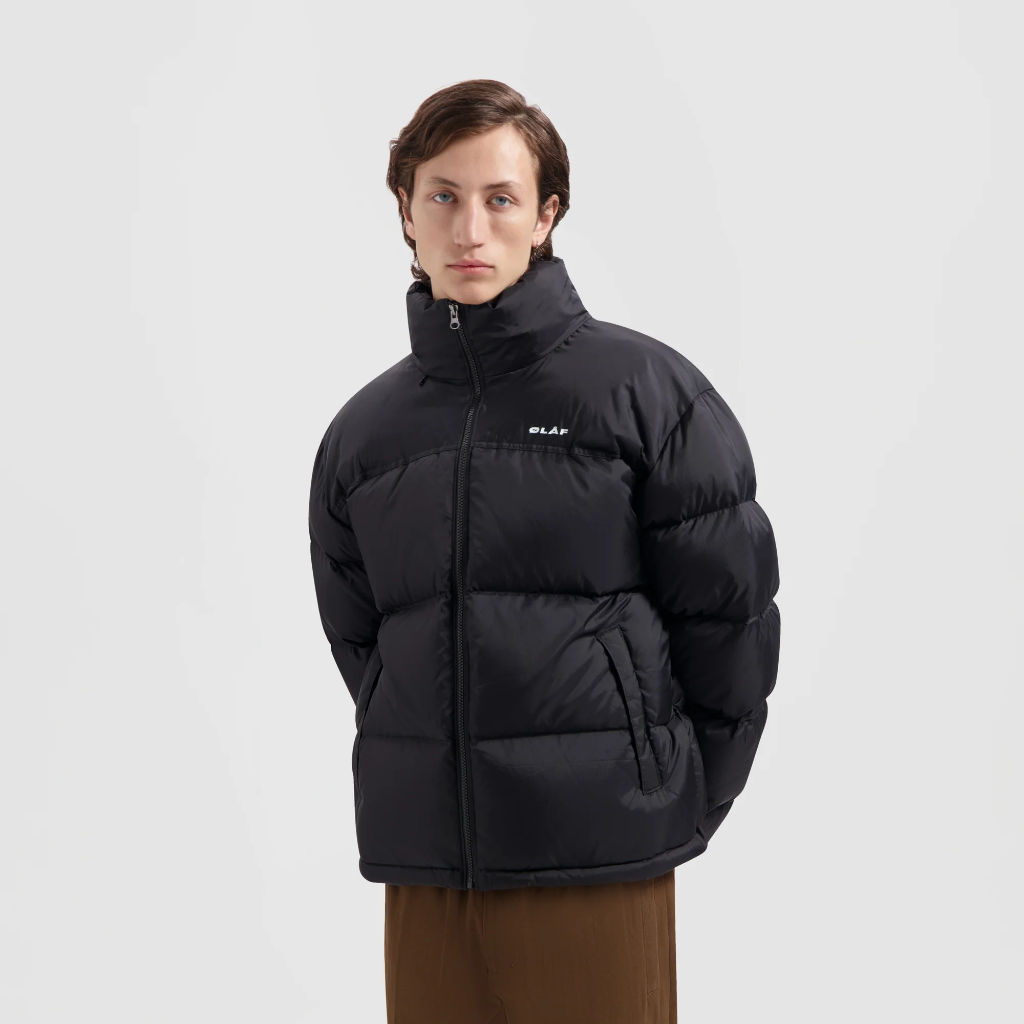 Puffer Jacket noir Olaf 