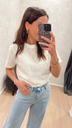 Blouse dentelle 