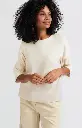 T-shirt maille fine oversize Yaya