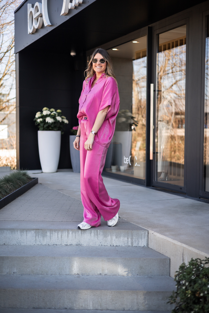 Chemisier Bright pink Alix