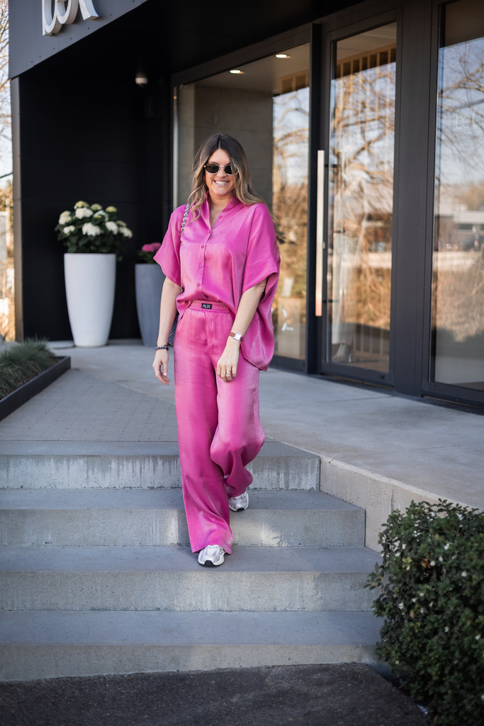 Pantalon bright pink Alix