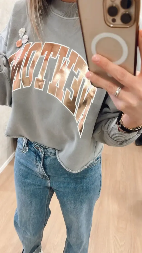 Sweatshirt PORTER TONE grey