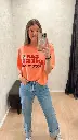 Tshirt CROOPER CITY corail Newtone