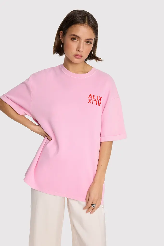 T-shirt Alix rose 