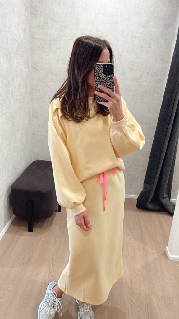 Sweat PIKI jaune 