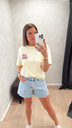 T-shirt San Diego jaune