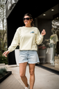 Sweat CATCH WAVES jaune