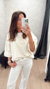 Sweat/T-shirt YAYA beige